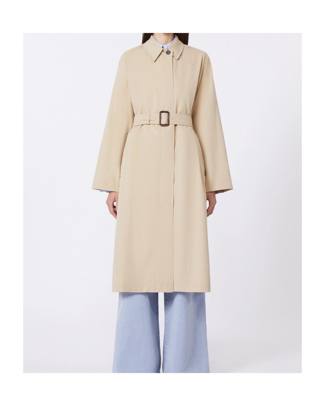 Weekend by Maxmara Green Wkddiva Belted Raincoat
