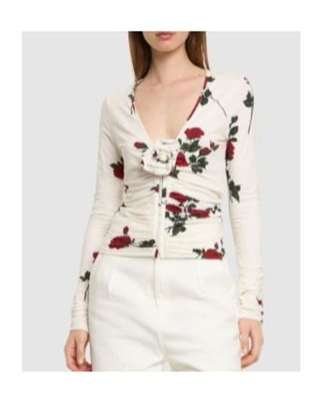 Magda Butrym Multicolor Long-Sleeved Blouse