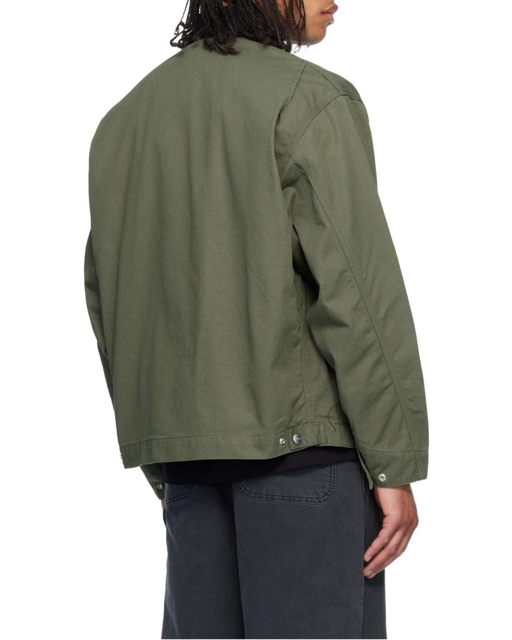 Carhartt Green Og Detroit Zip Jacket for men