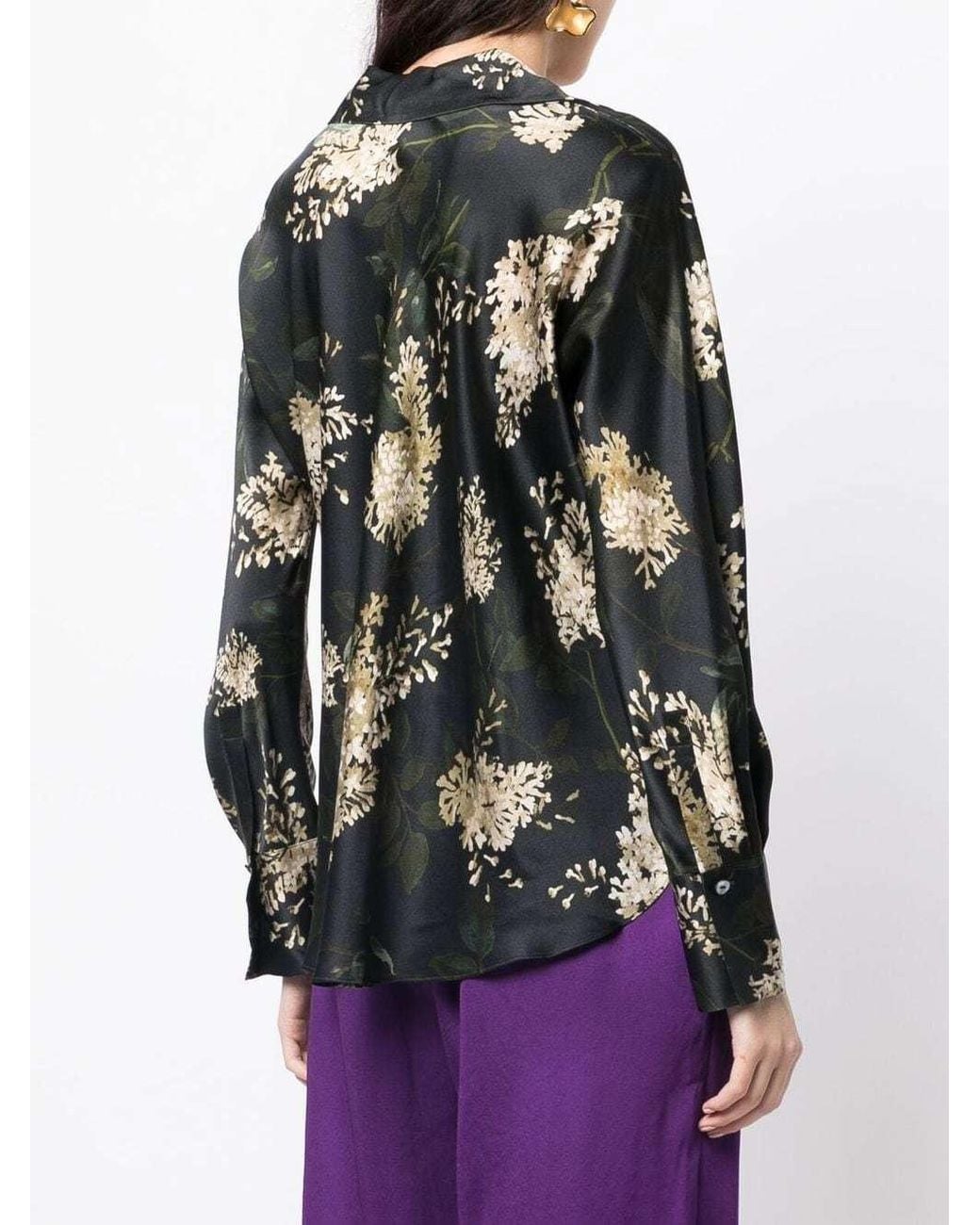 Vince Black Long-Sleeved Shirt