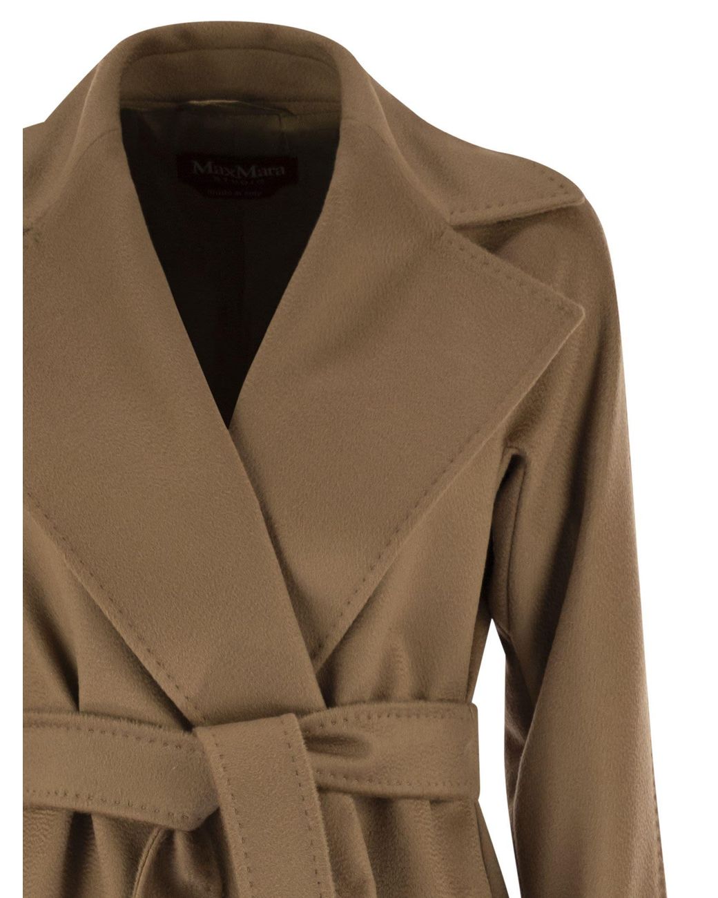 Max Mara Brown Belted Coat