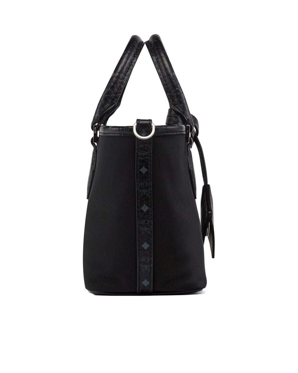 MCM Black Aren Tote Bag