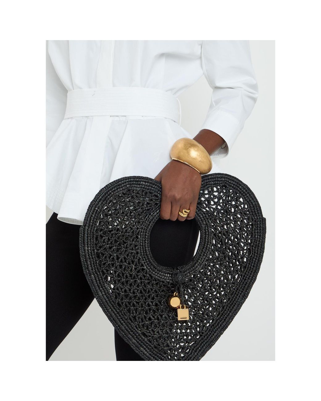 Jacquemus Natural Brass Bracelet