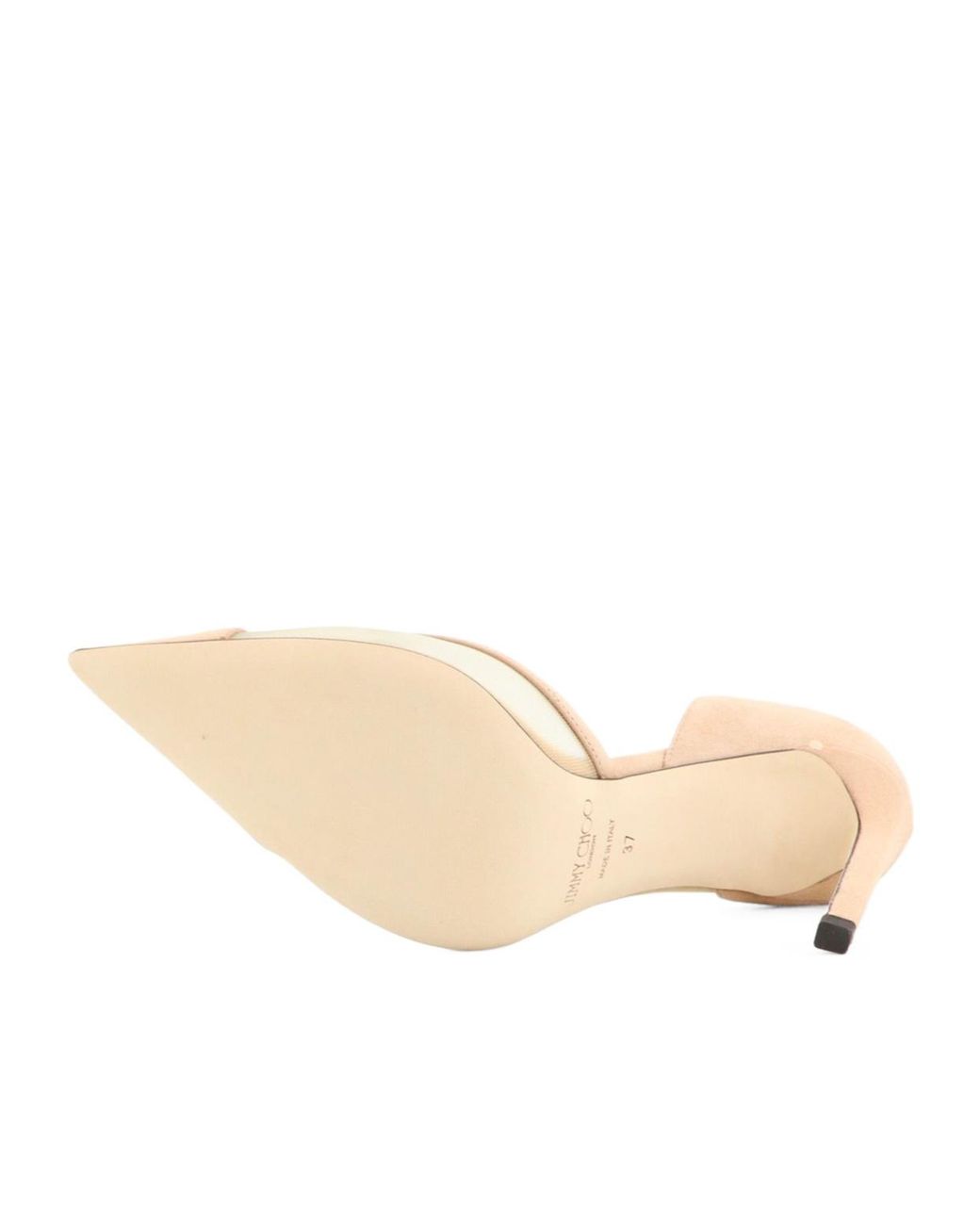 Jimmy Choo Natural Pointed-Toe High Heels