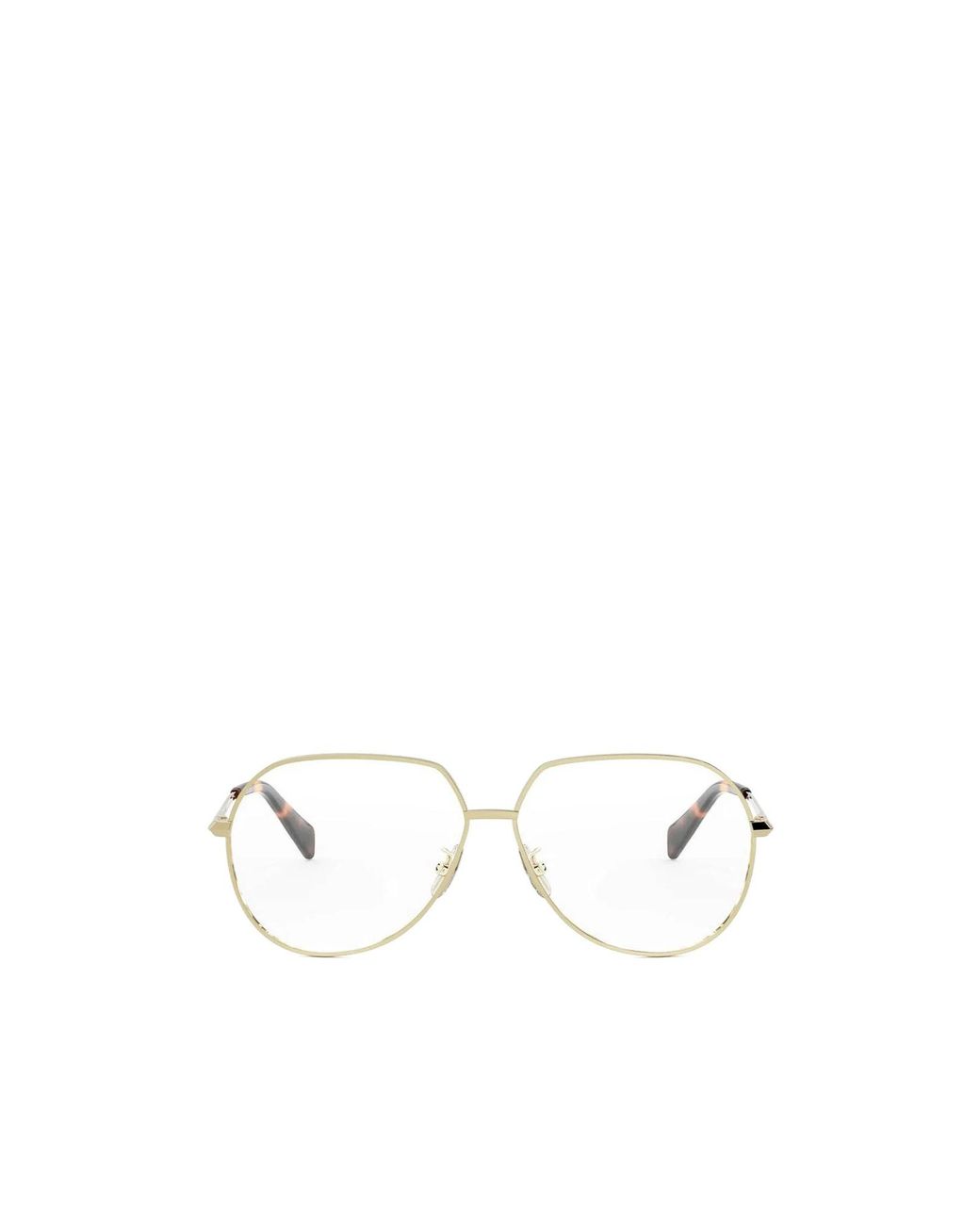 Céline White Full Frame Plain Mirror for men