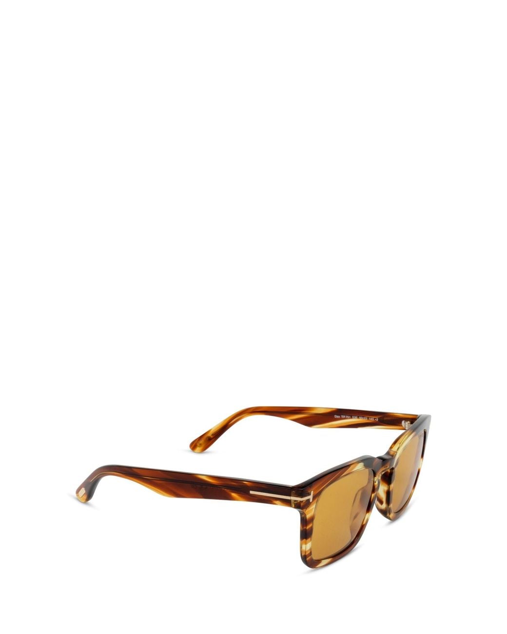 Tom Ford Metallic Dax Square Frame Sunglasses for men