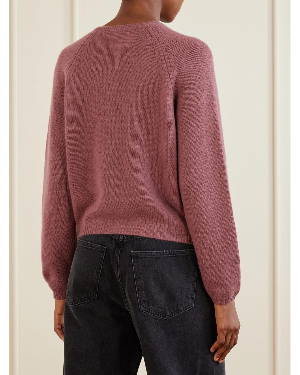 Doen Pink Cashmere Cardigan