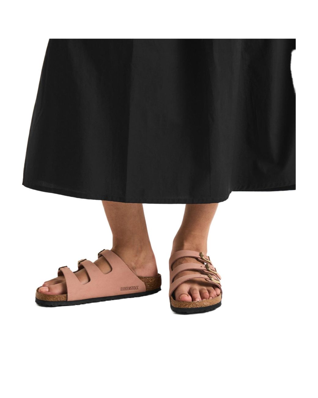 Birkenstock Pink Florida Hex Flat Sandals