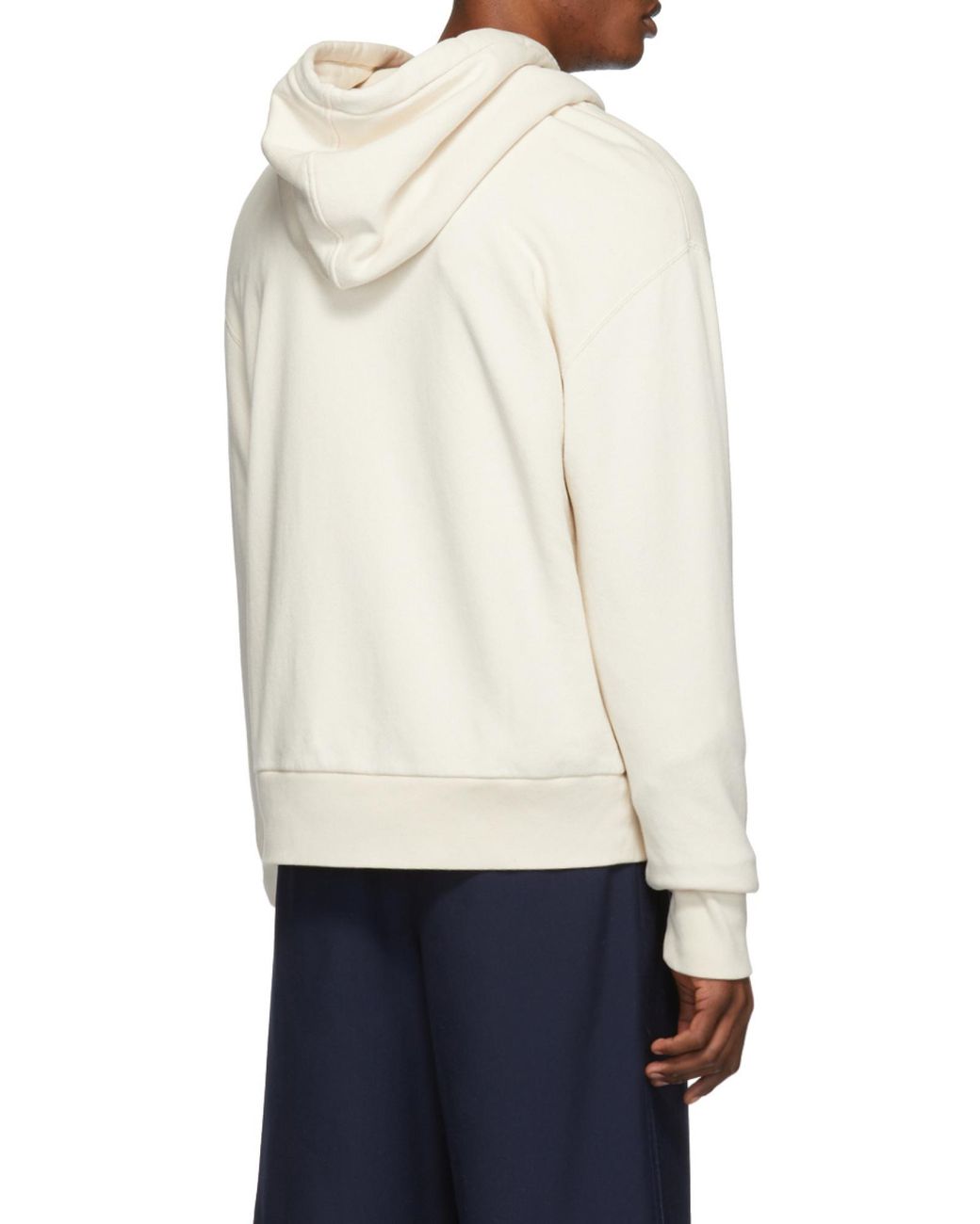 Gucci White Interlocking G Hoodie for men