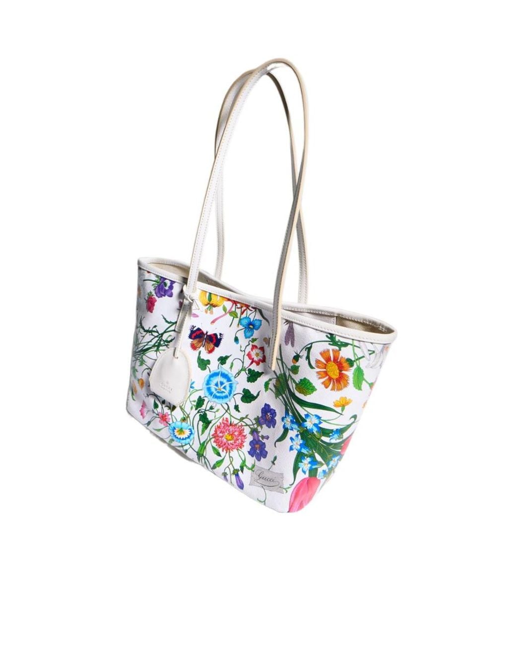 Gucci White Tribeca Small Tote Bag