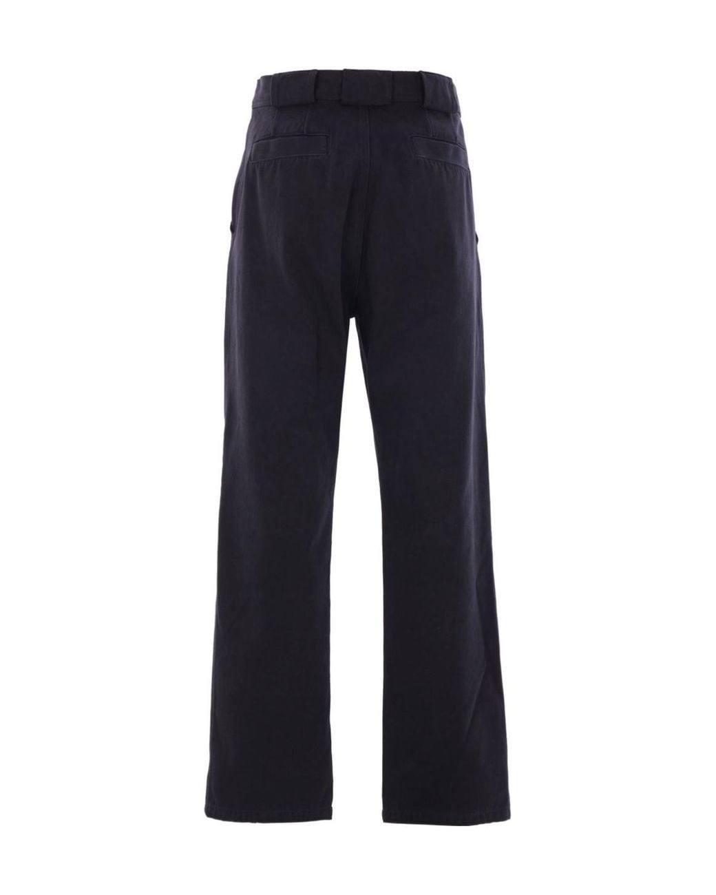 NAMACHEKO Blue Cotton Trousers for men
