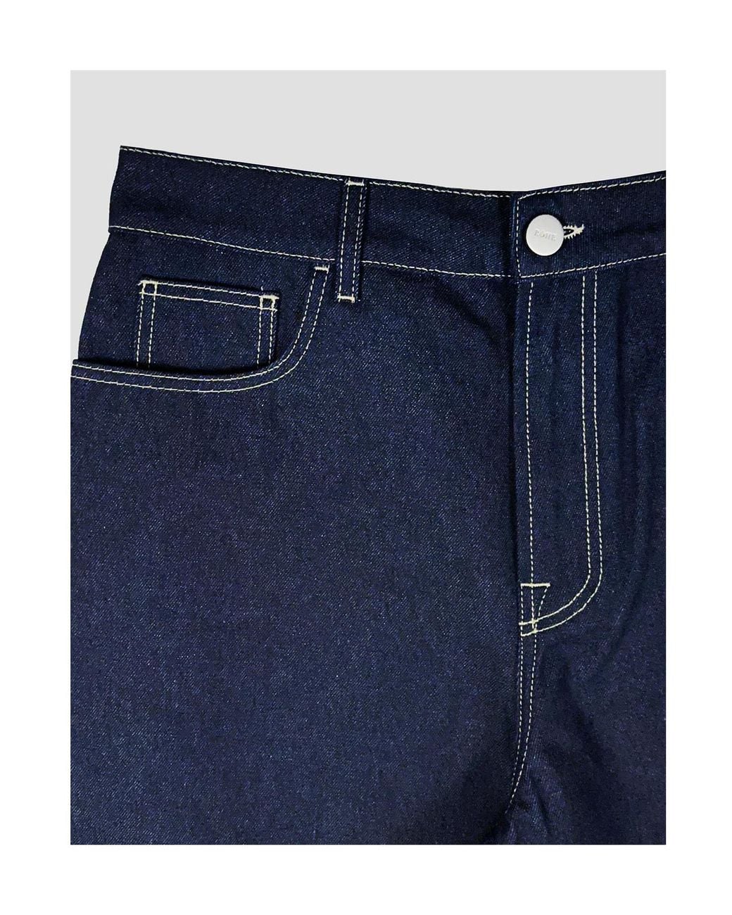 Rohe Blue Jeans With Waistband