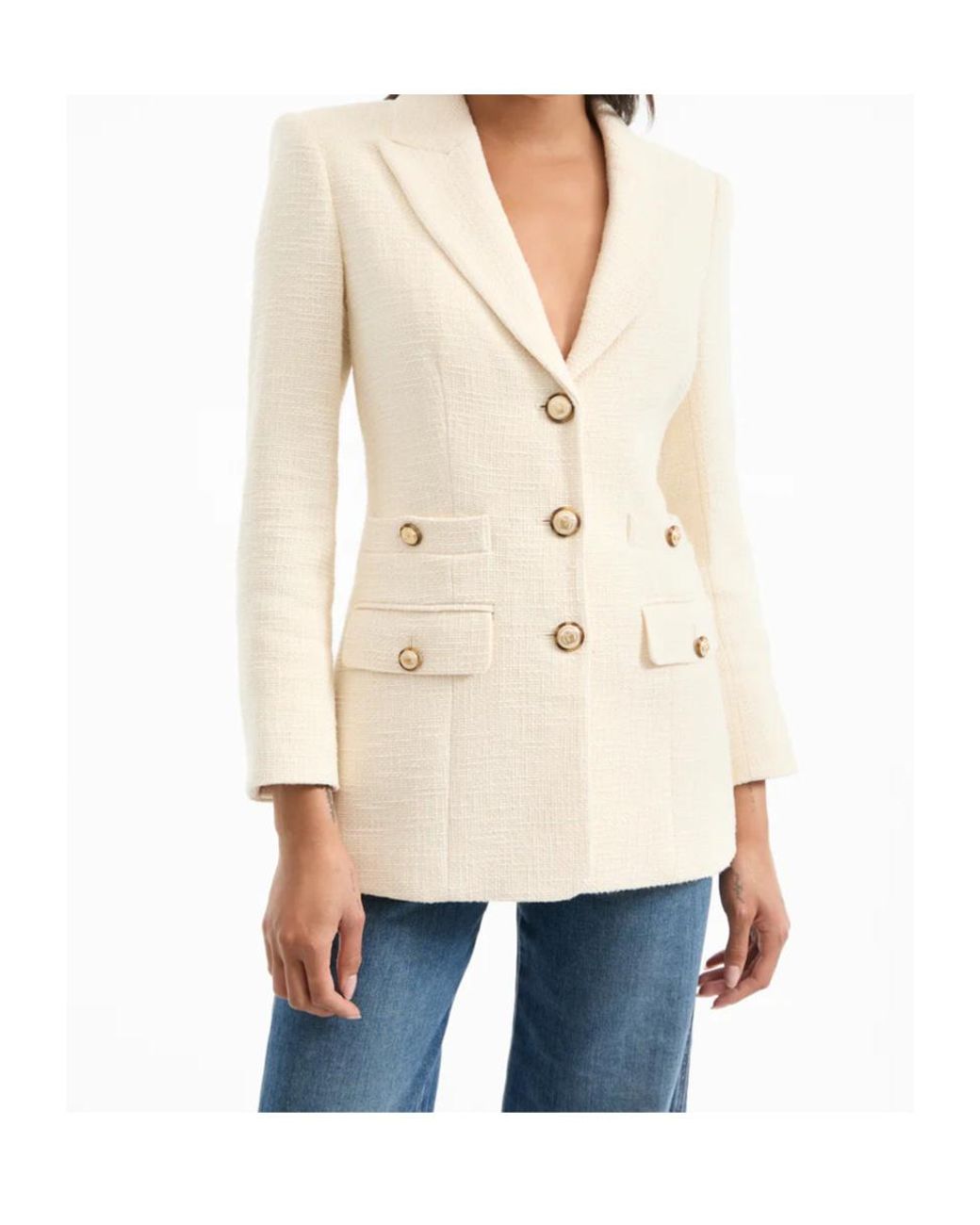 Veronica Beard White Jacket