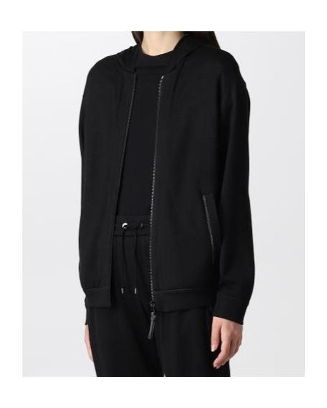 Brunello Cucinelli Black Zipped Hoodie