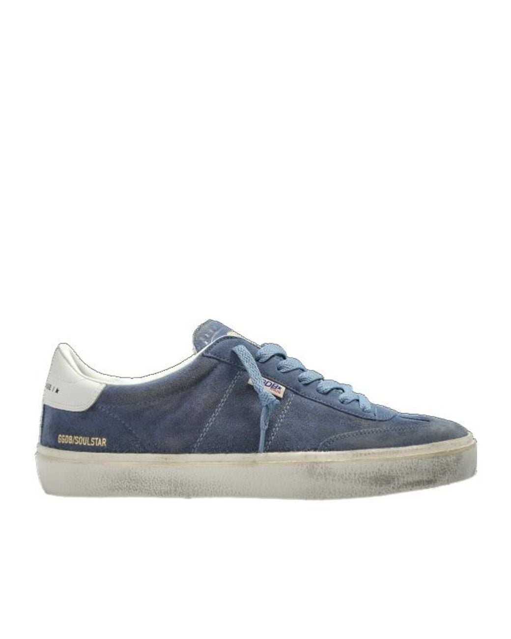 Golden Goose Deluxe Brand Blue Soul Star Low-Top Sneakers for men