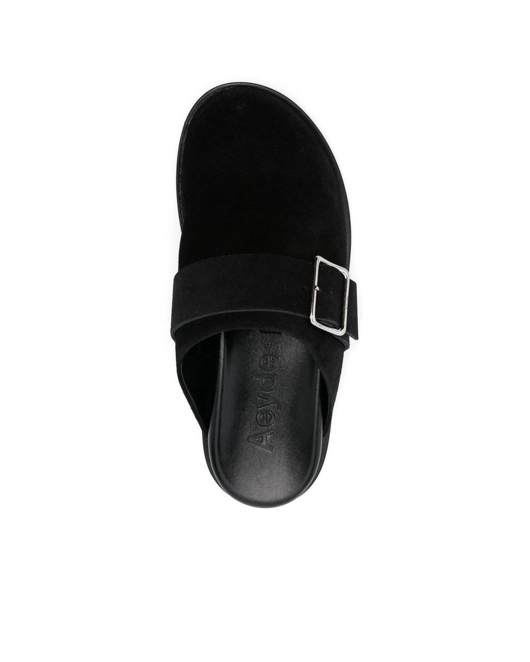 Aeyde Black Finja Mules