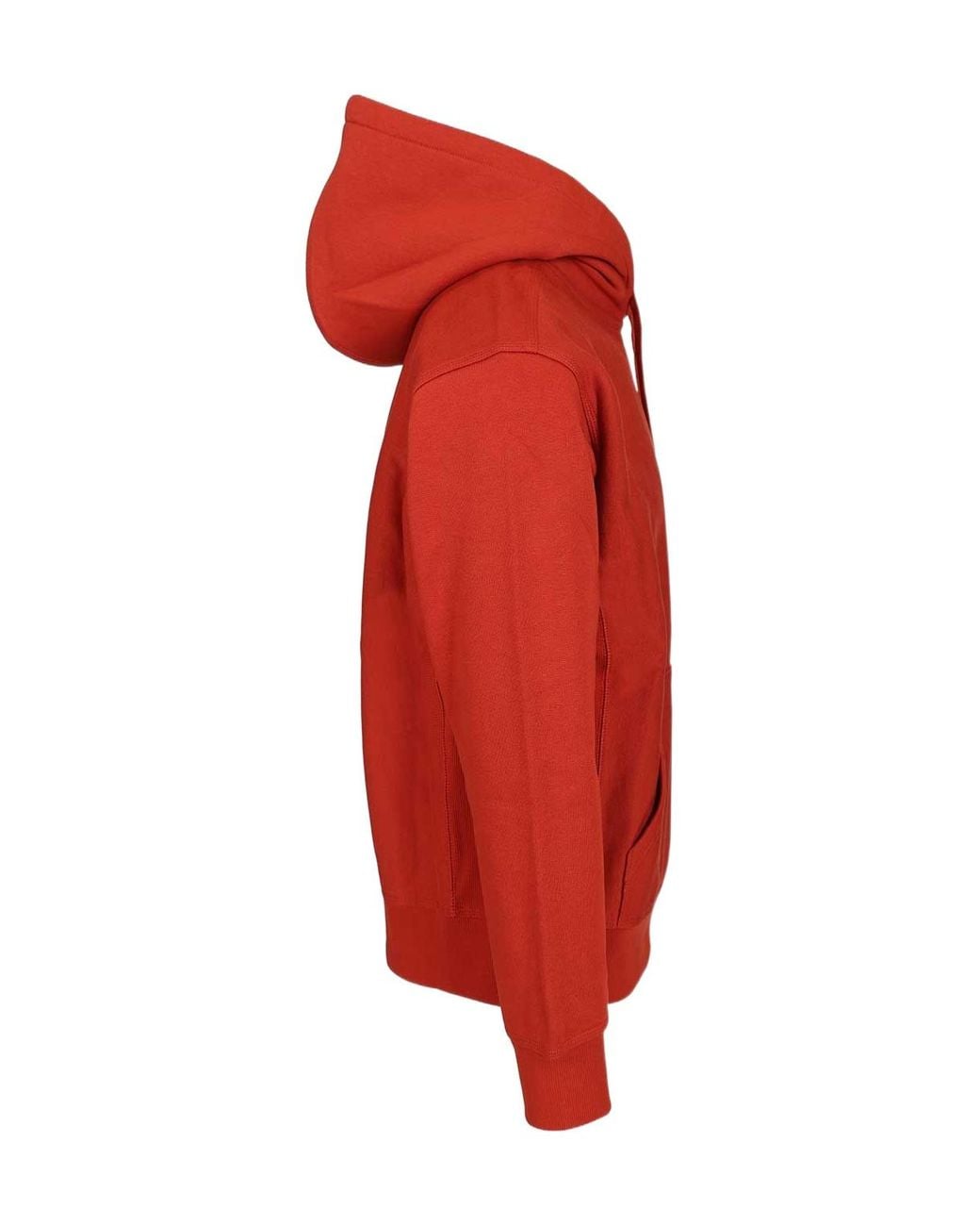 Carhartt Red American Script Logo Hoodie for men