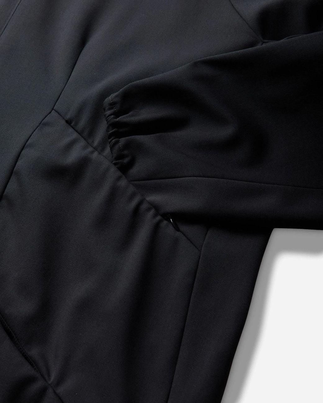 Kiko Kostadinov Black Erdiko Funnel-Neck Jacket for men