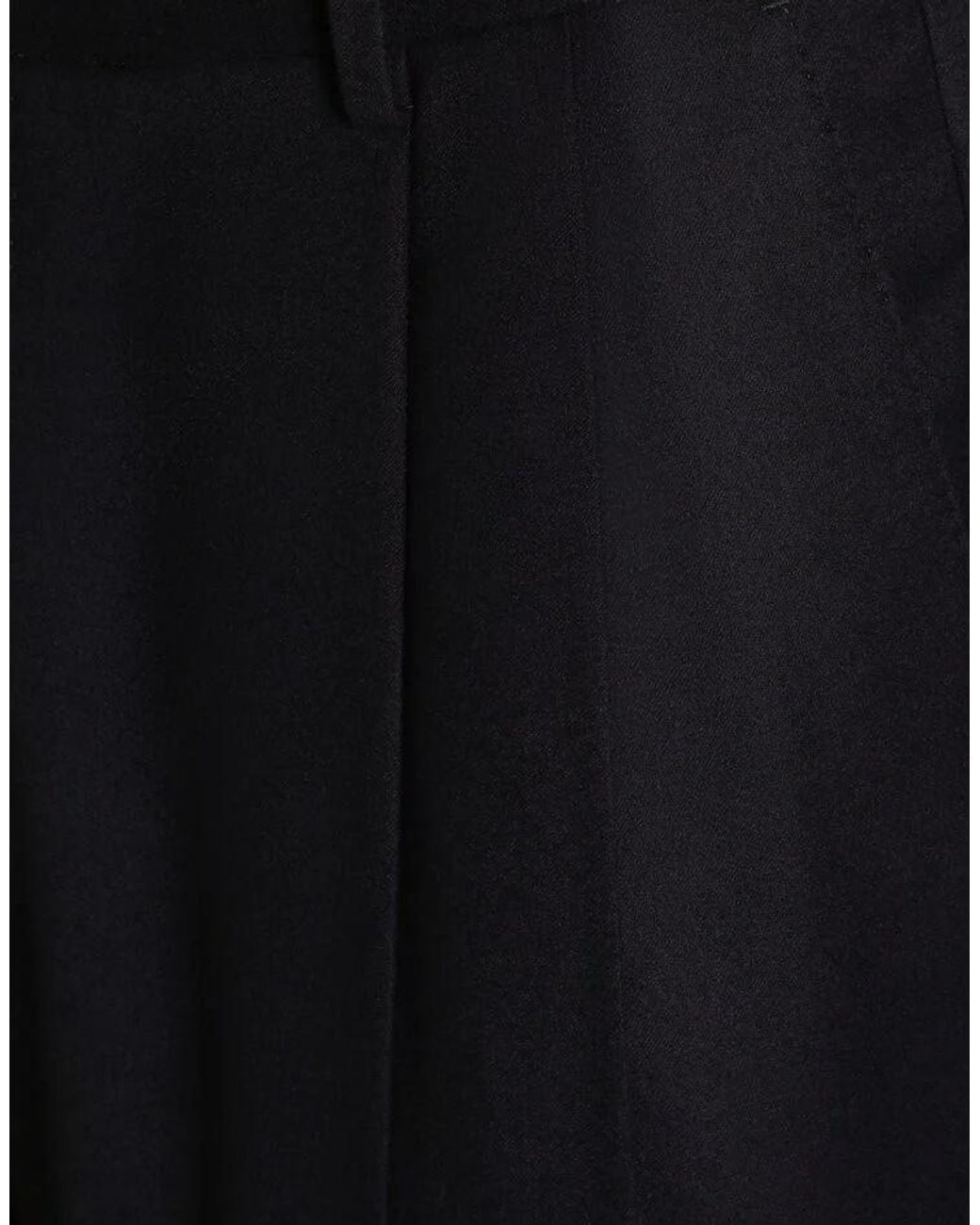 Dolce & Gabbana Black Pleated Pants for men