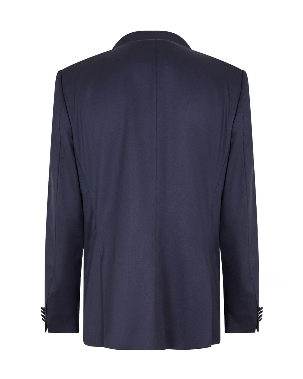 Boss Blue Single-Breasted Tuxedo Jacket for men