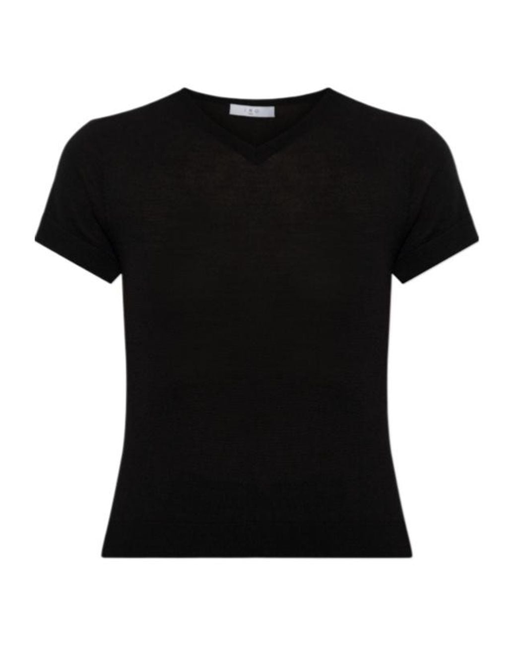 IRO Black Short-Sleeved Knitwear