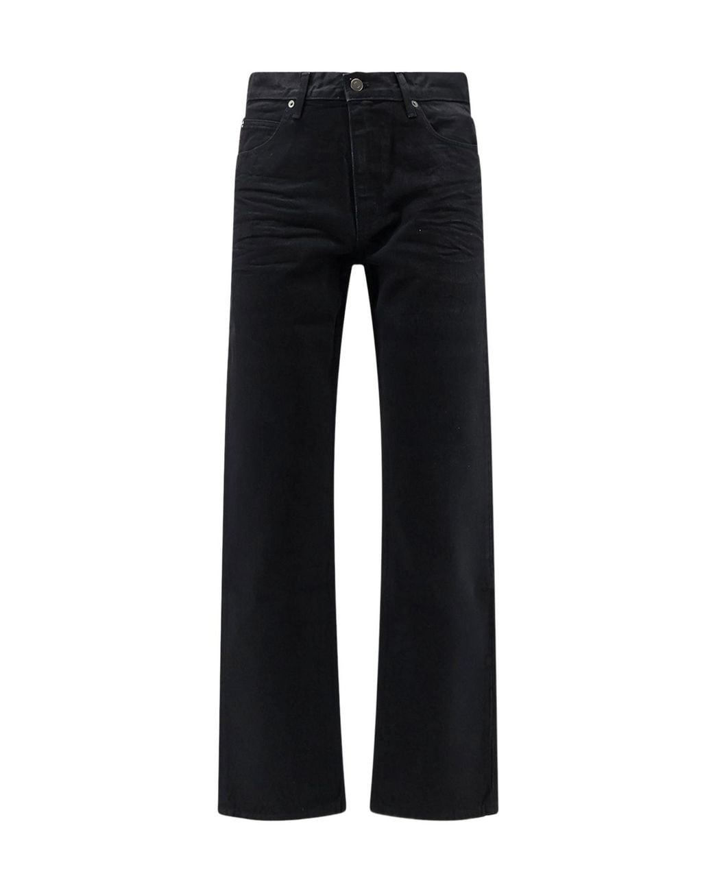 TONYWACK Black Straight-Leg Jeans for men