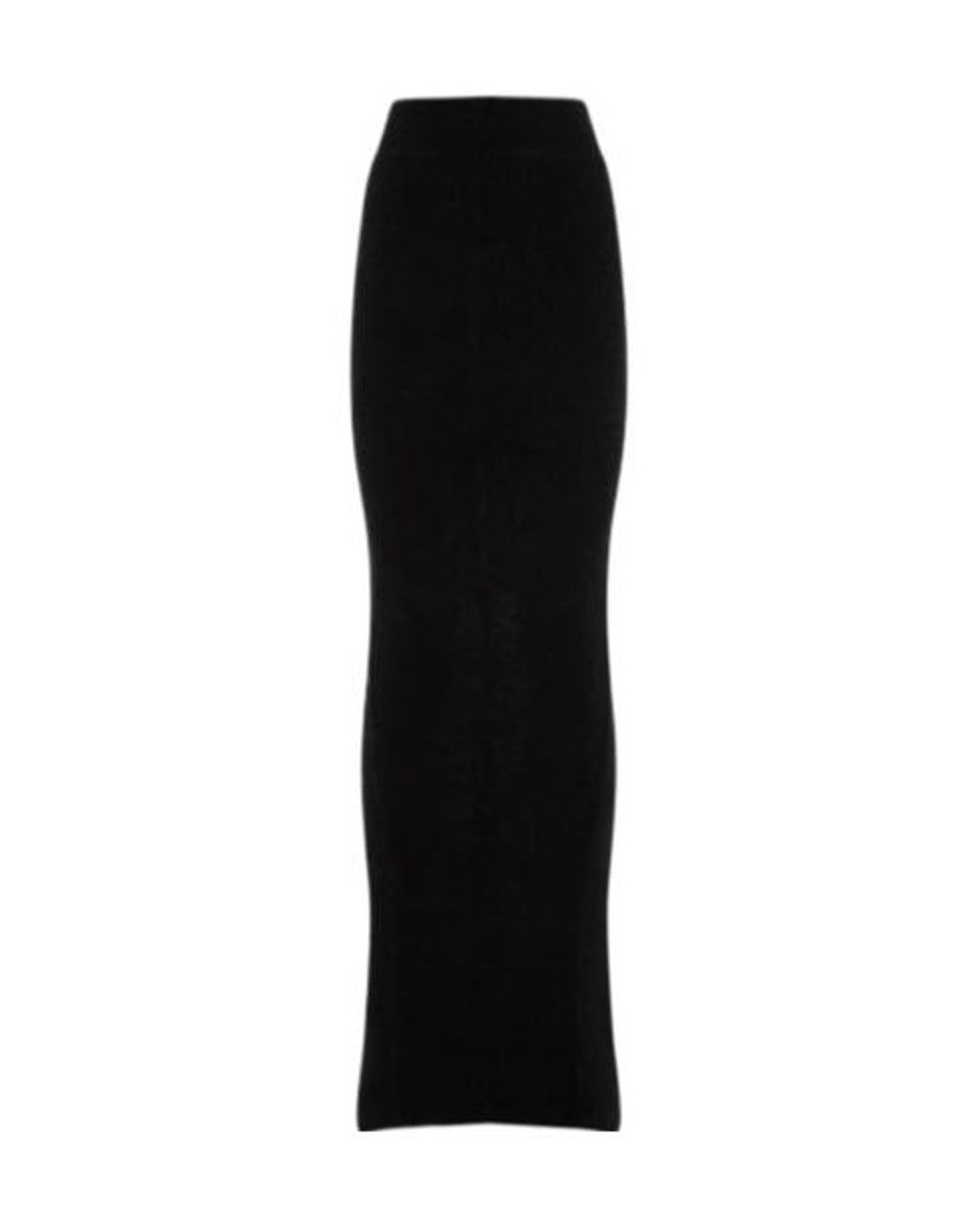 Rick Owens Black Porterville Runway Pillar Skirt