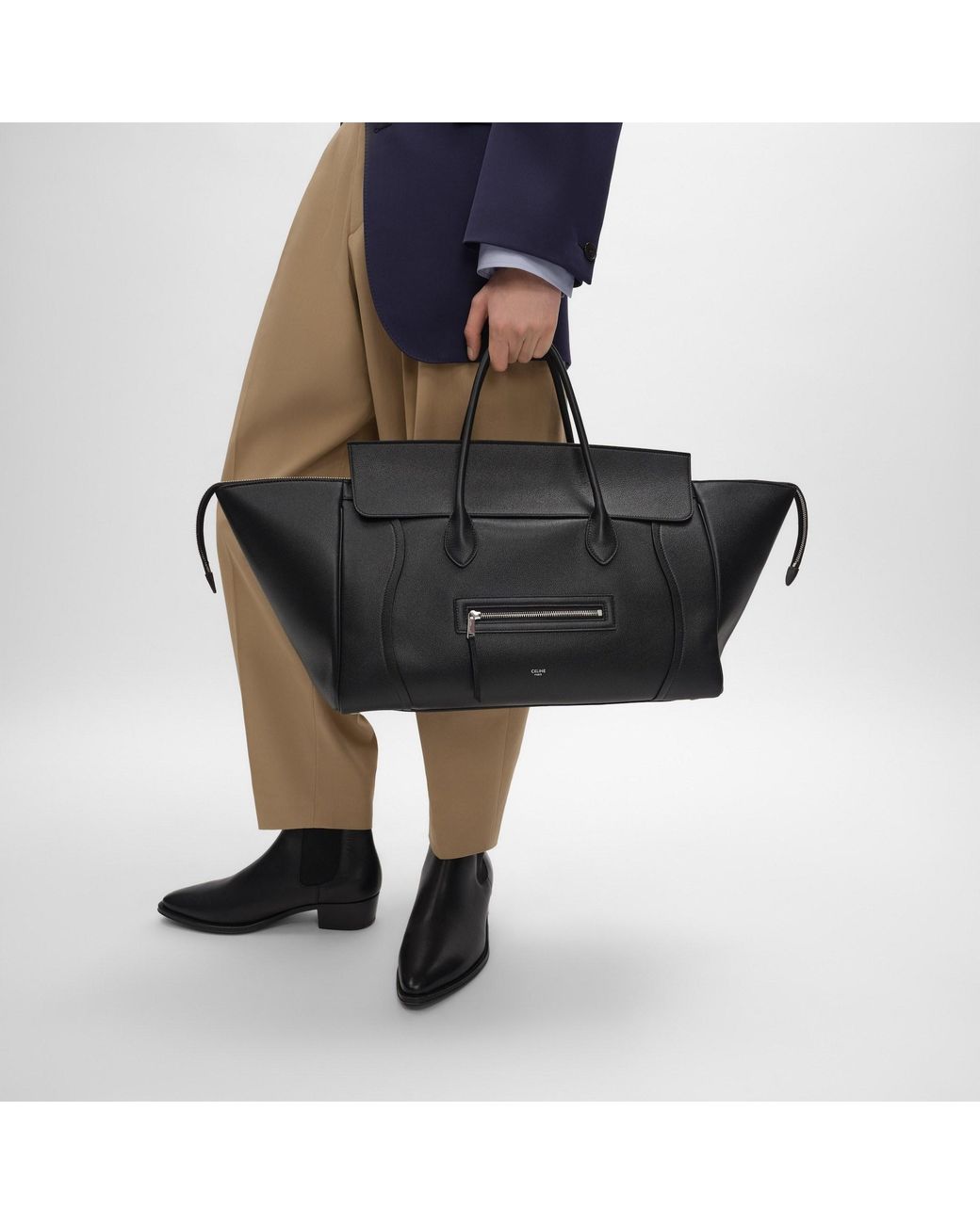Céline Black Big Luggage for men