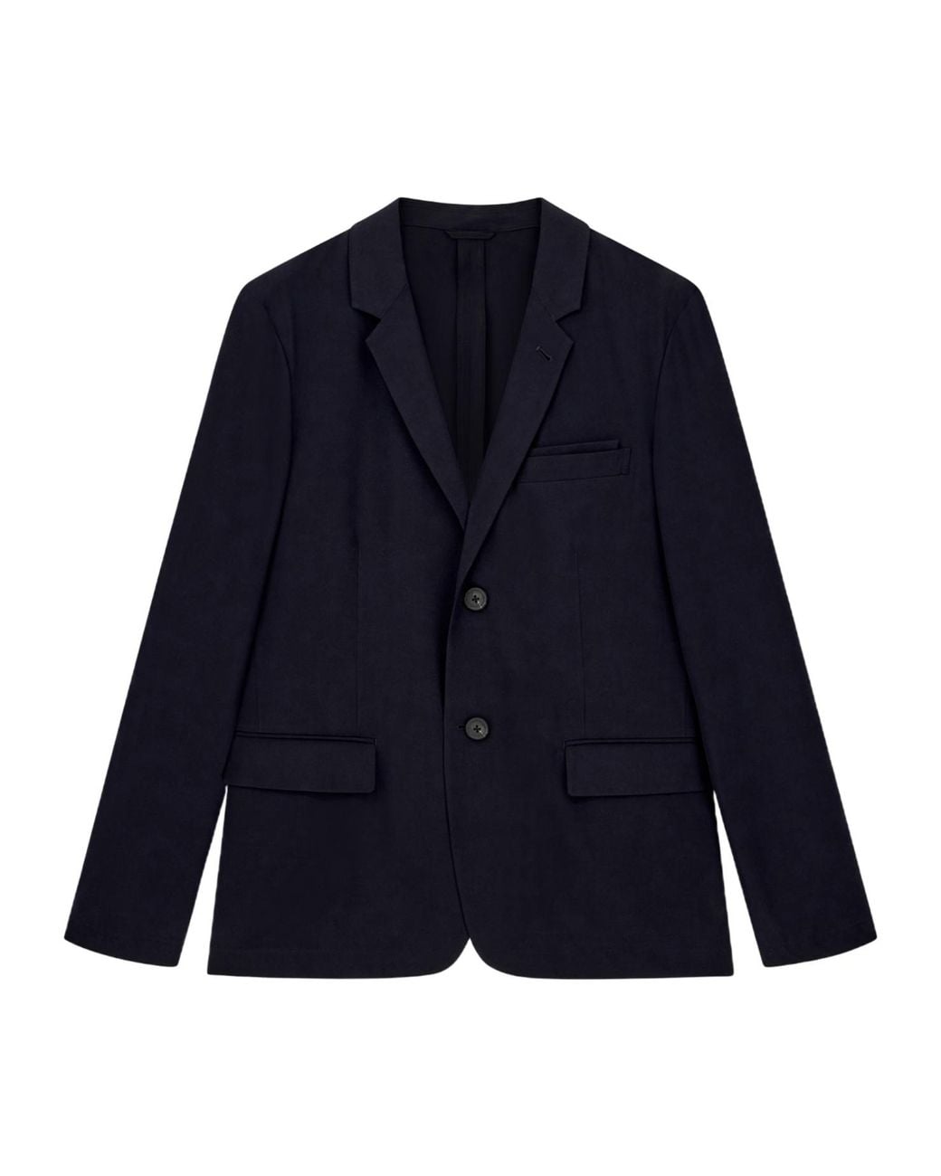 Emporio Armani Blue Single-Breasted Blazer for men