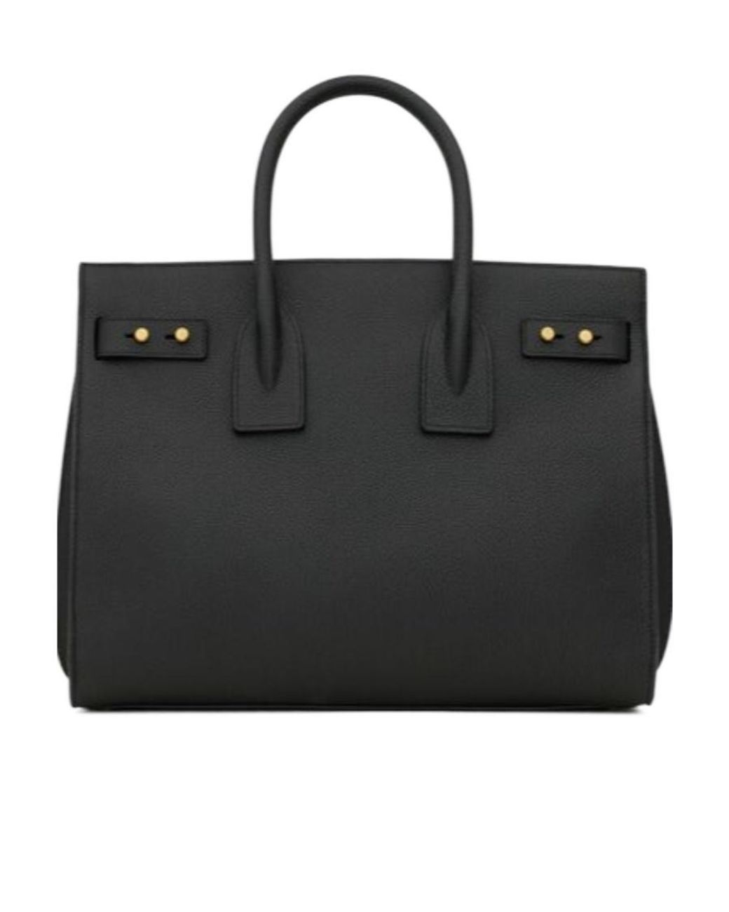 Saint Laurent Black Sac De Jour Small Tote Bag