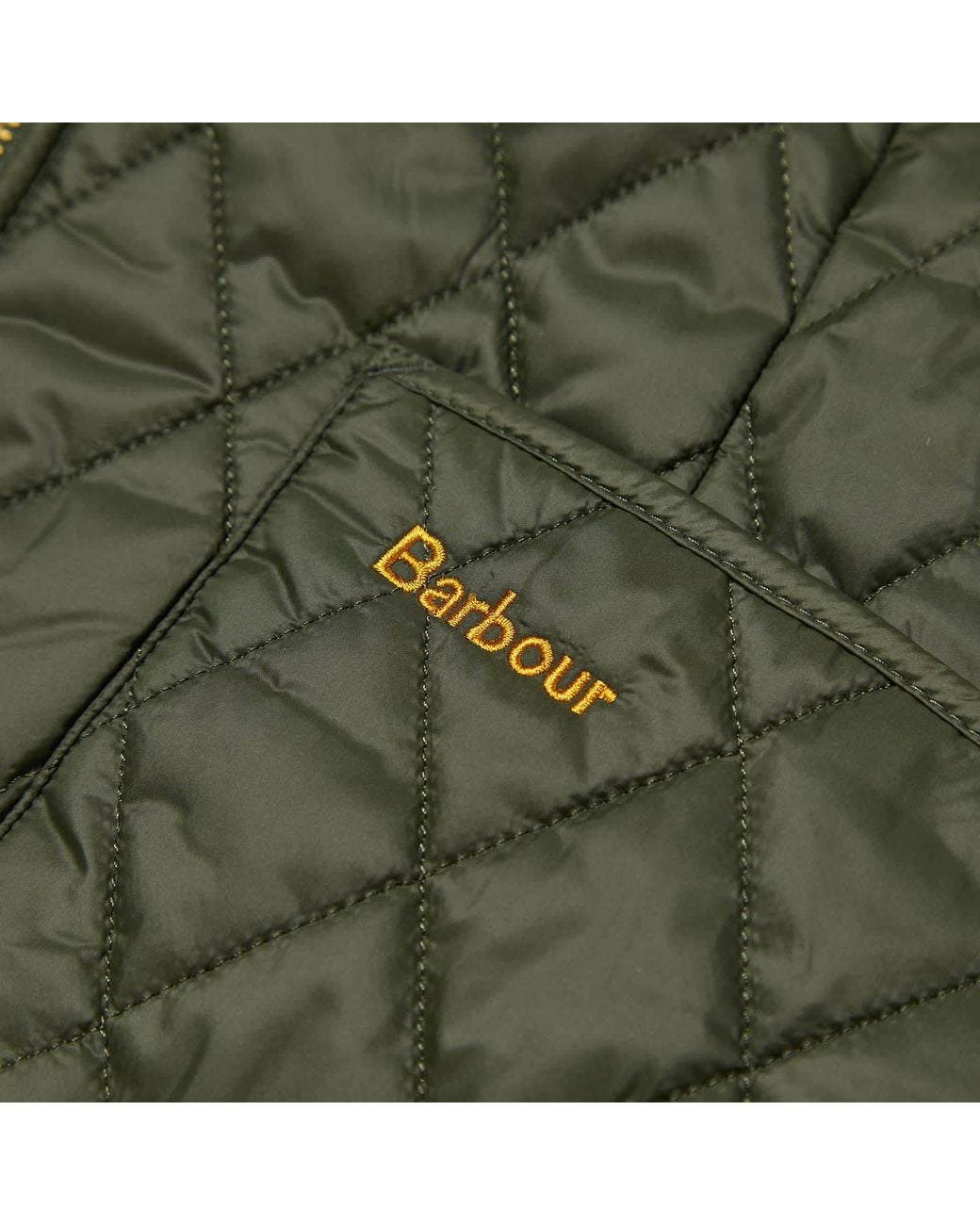 Barbour Green Zip-Up Reversible Gilet