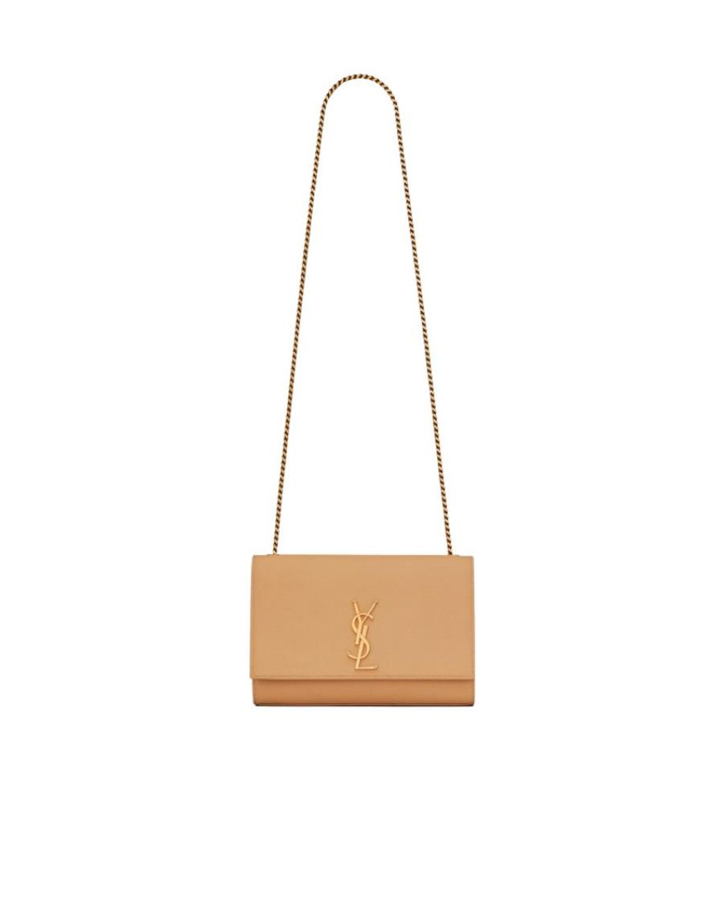 Saint Laurent White Kate Medium Shoulder Bag