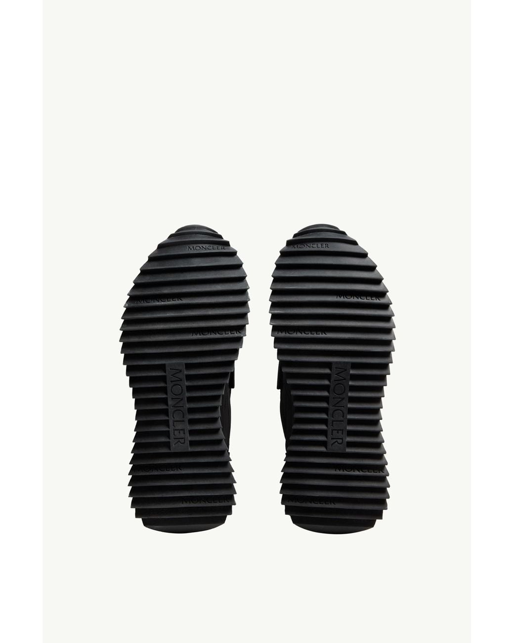 Moncler Black Pacey 2 Lace-Up Sneakers for men