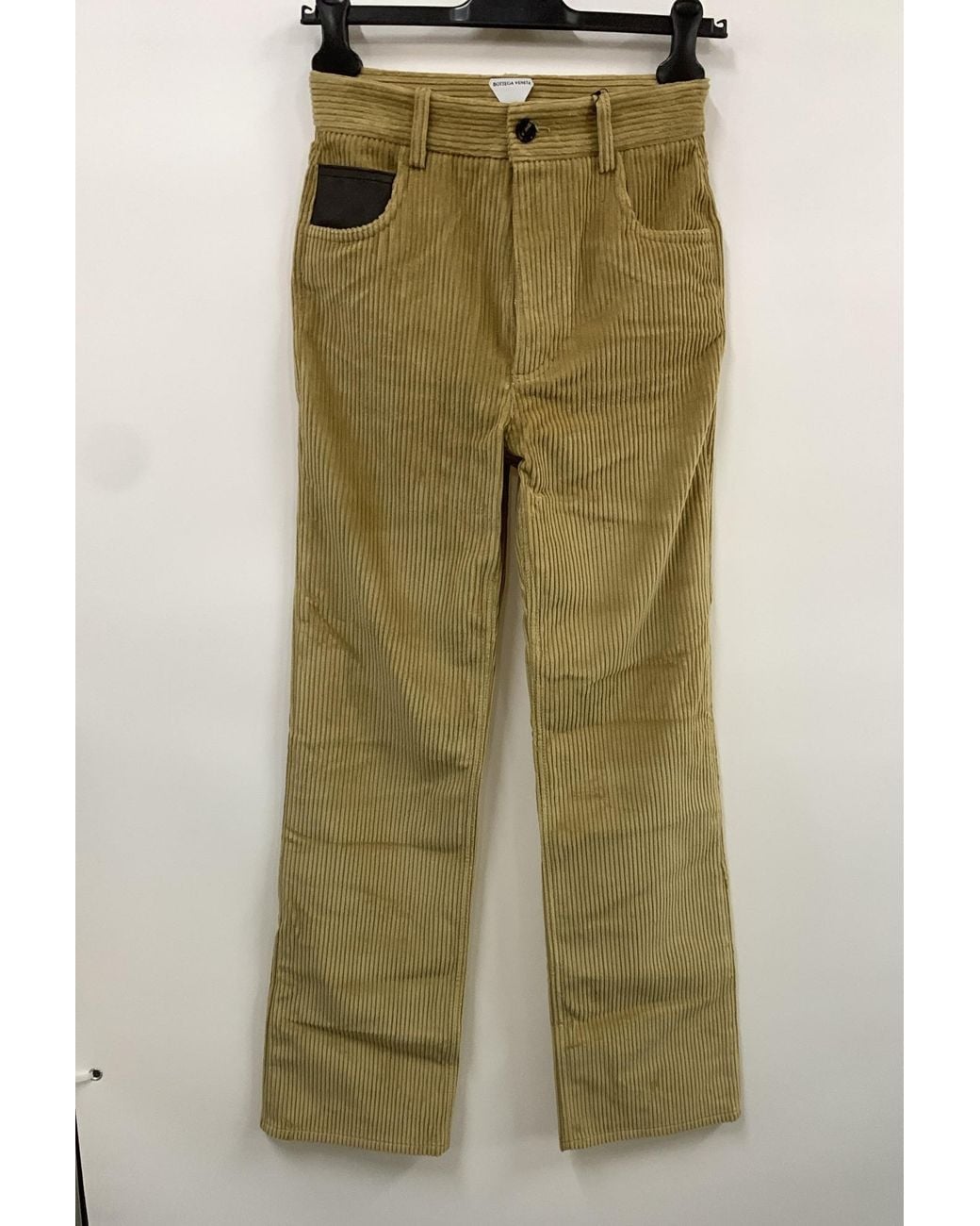 Bottega Veneta Natural Corduroy Trousers