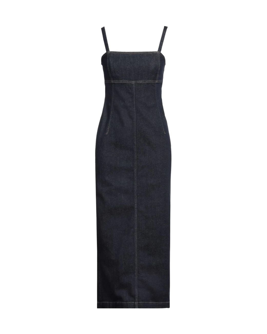 Weekend by Maxmara Blue Slim-Fit Denim Skirt