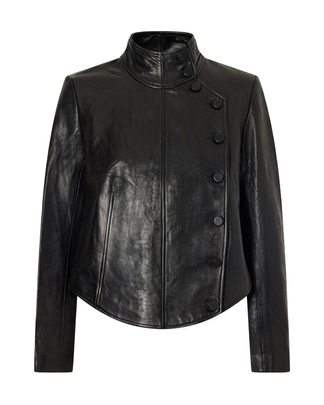 R13 Black Leather Jacket