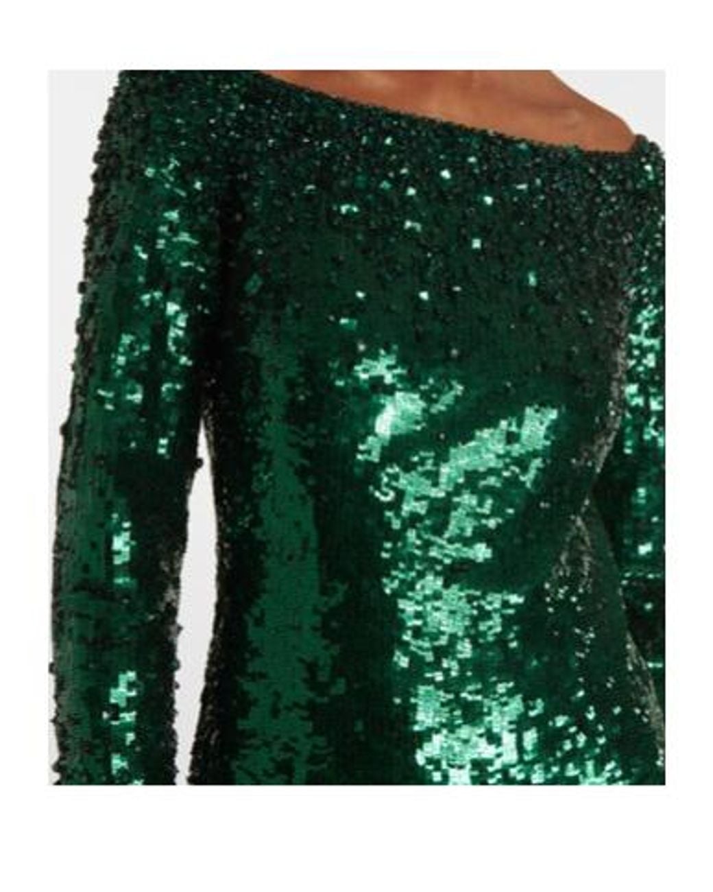 Jenny Packham Green Ballroom Blitz Sequined Gown