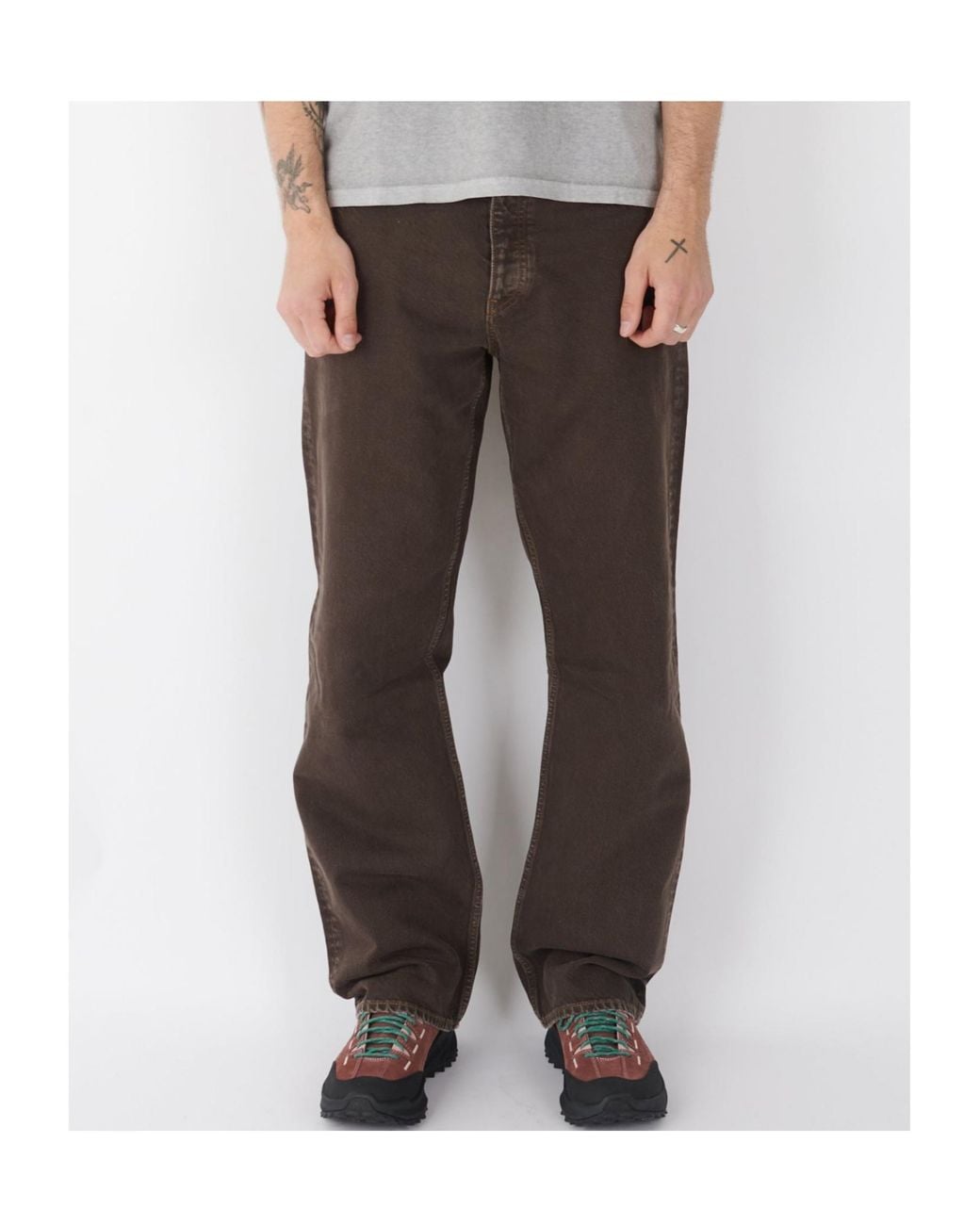sunflower Gray Belt Loop Jeans for men