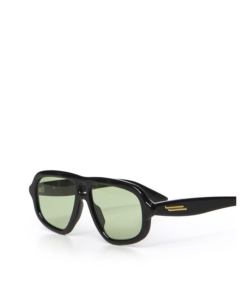 Bottega Veneta Green Full-Rim Sunglasses for men