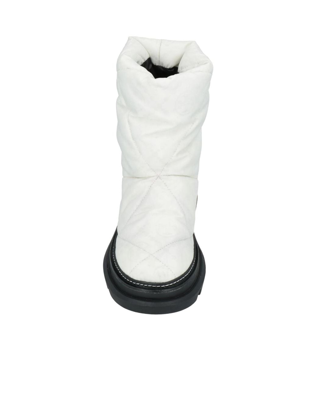 Tory Burch White Thick-Soled Warm Boots