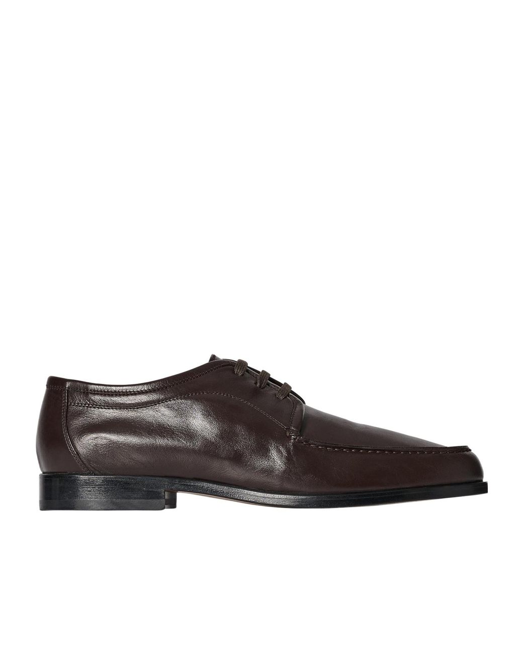 The Row Brown Nino Derby Shoes for men