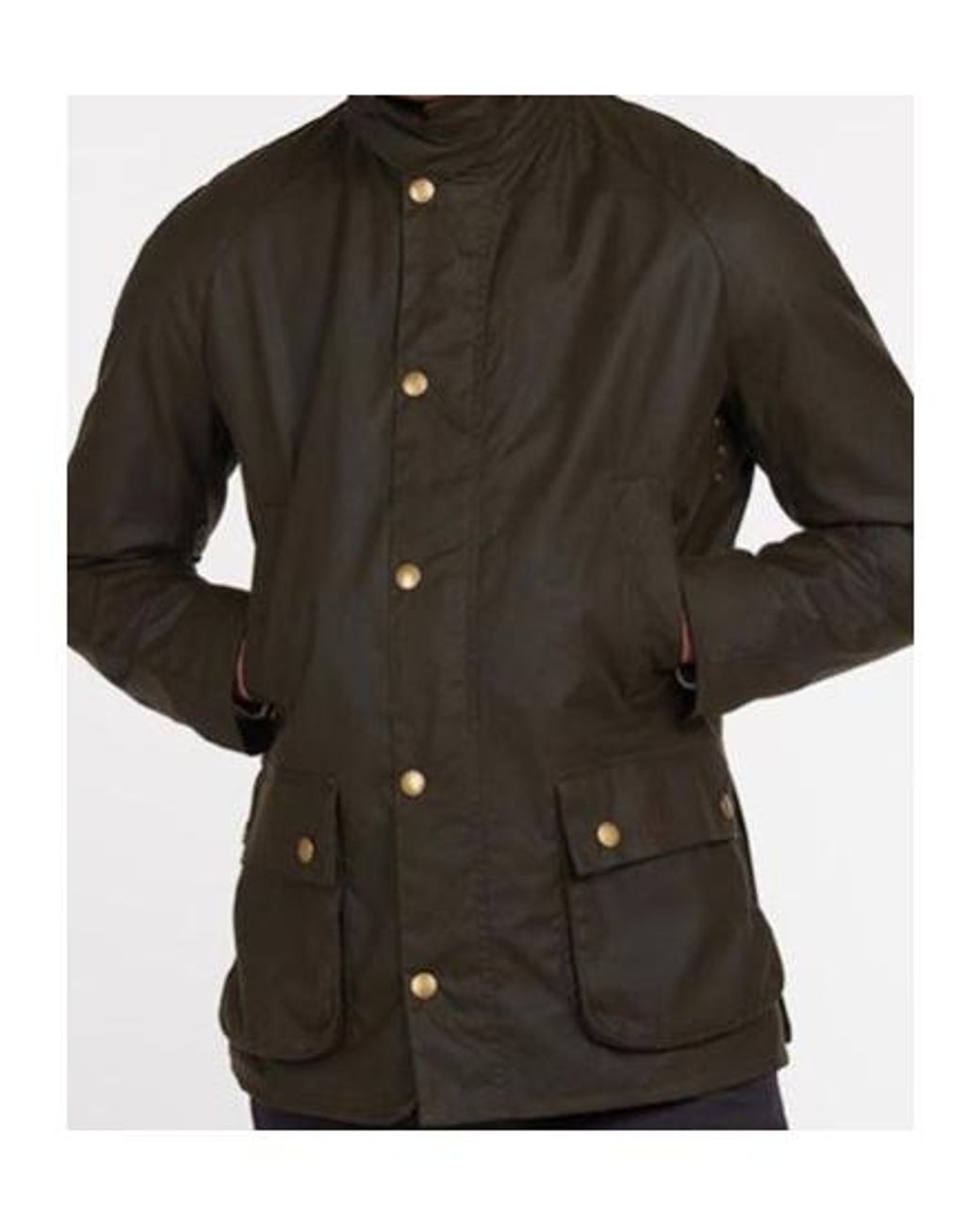 Barbour Brown Ashby Wax Jacket for men
