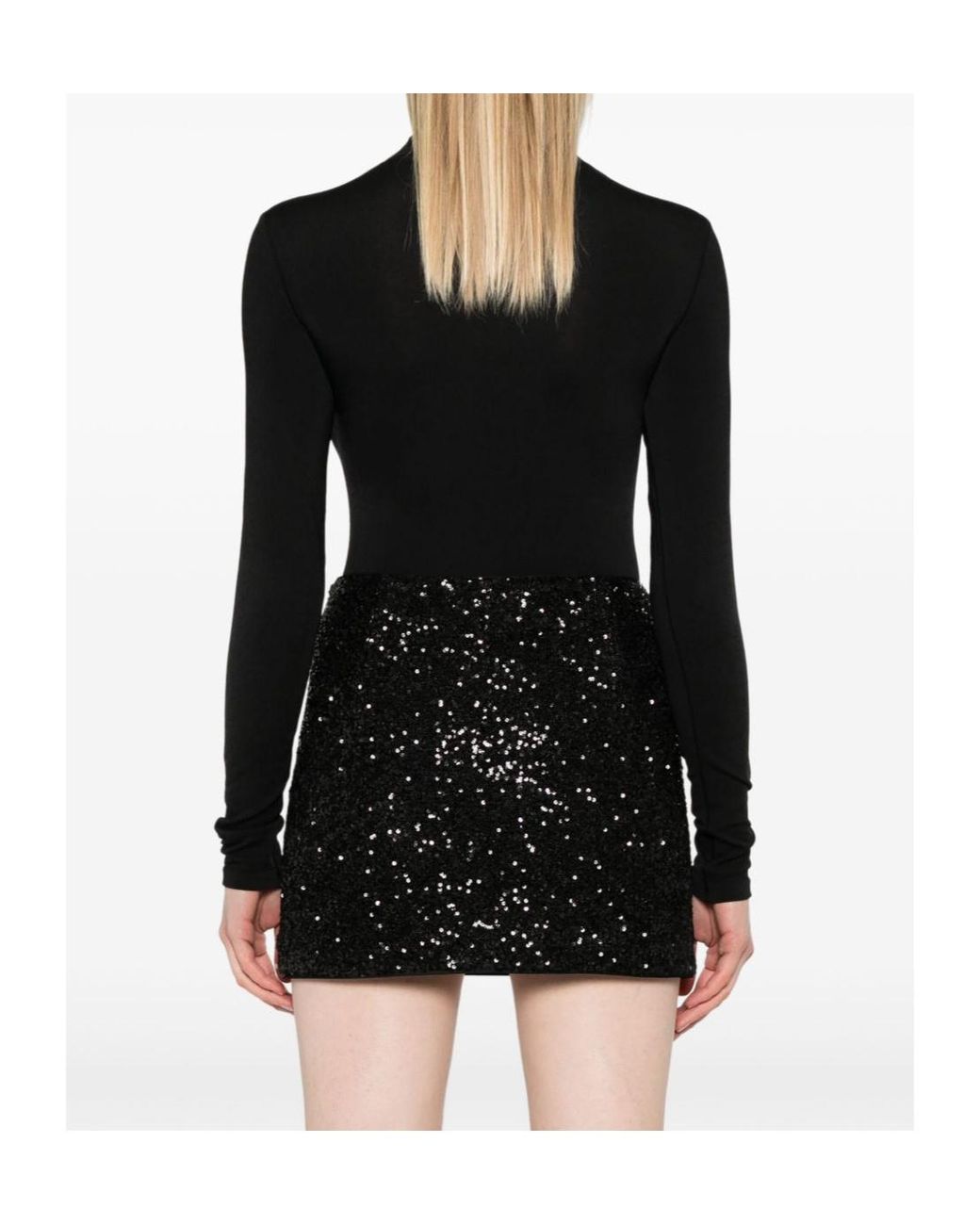 Wolford Black String Bodysuit