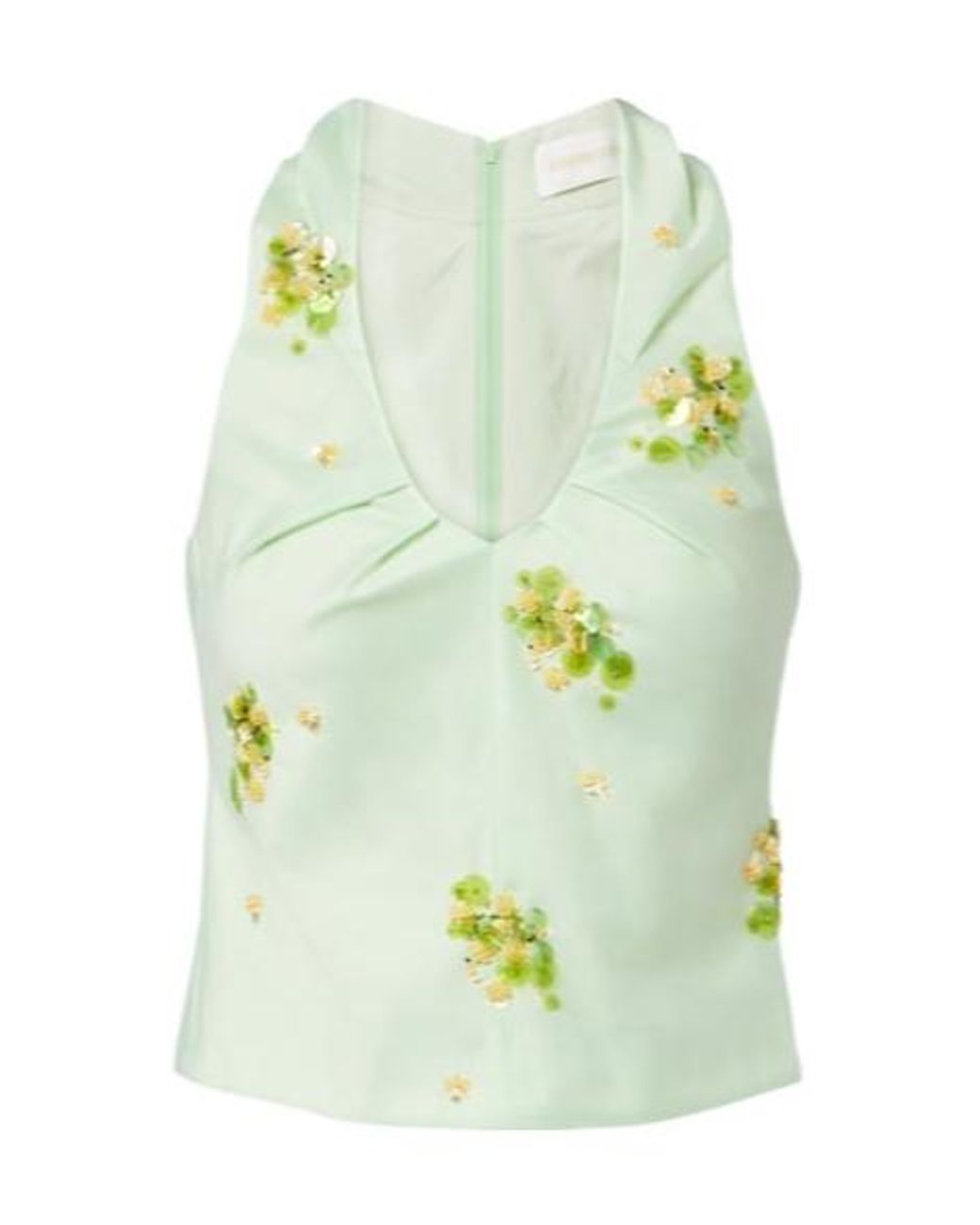 ShuShu/Tong Green Sequined Top