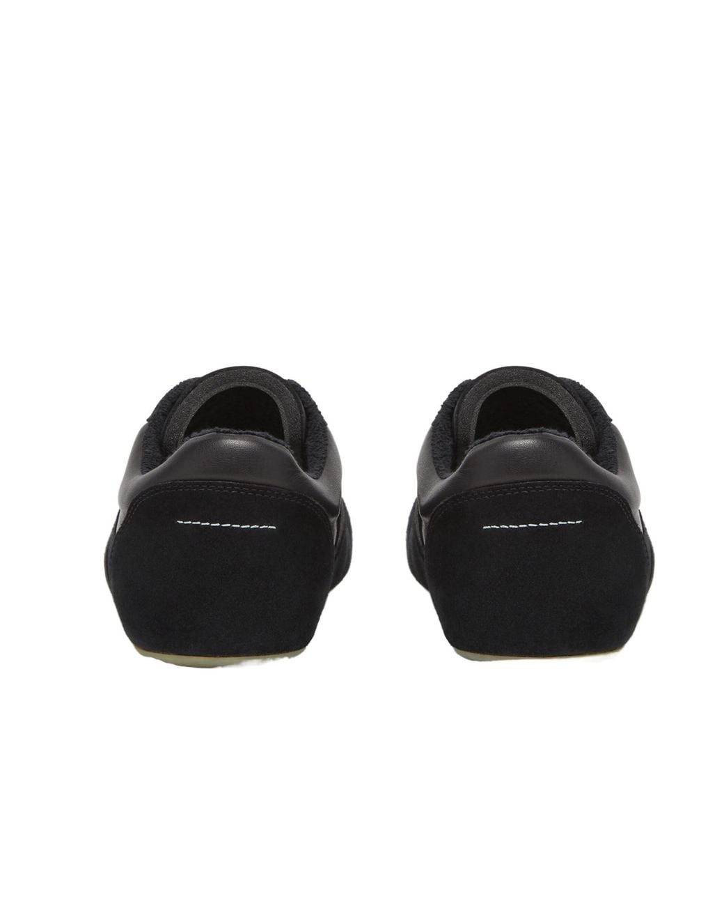 MM6 by Maison Margiela Black Anatomic Sneakers
