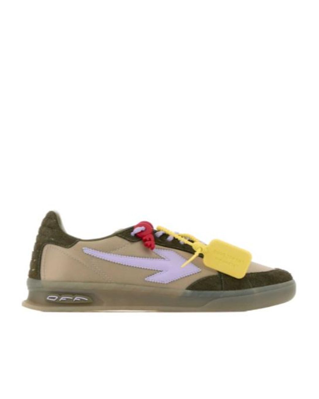 Off-White c/o Virgil Abloh Green End Of Play Low-Top Sneakers for men