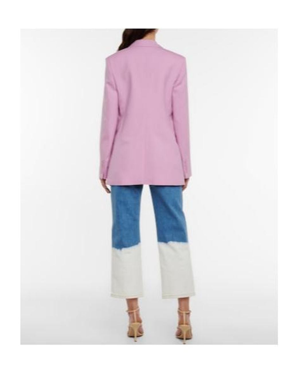 Stella McCartney Purple Wool Blazer