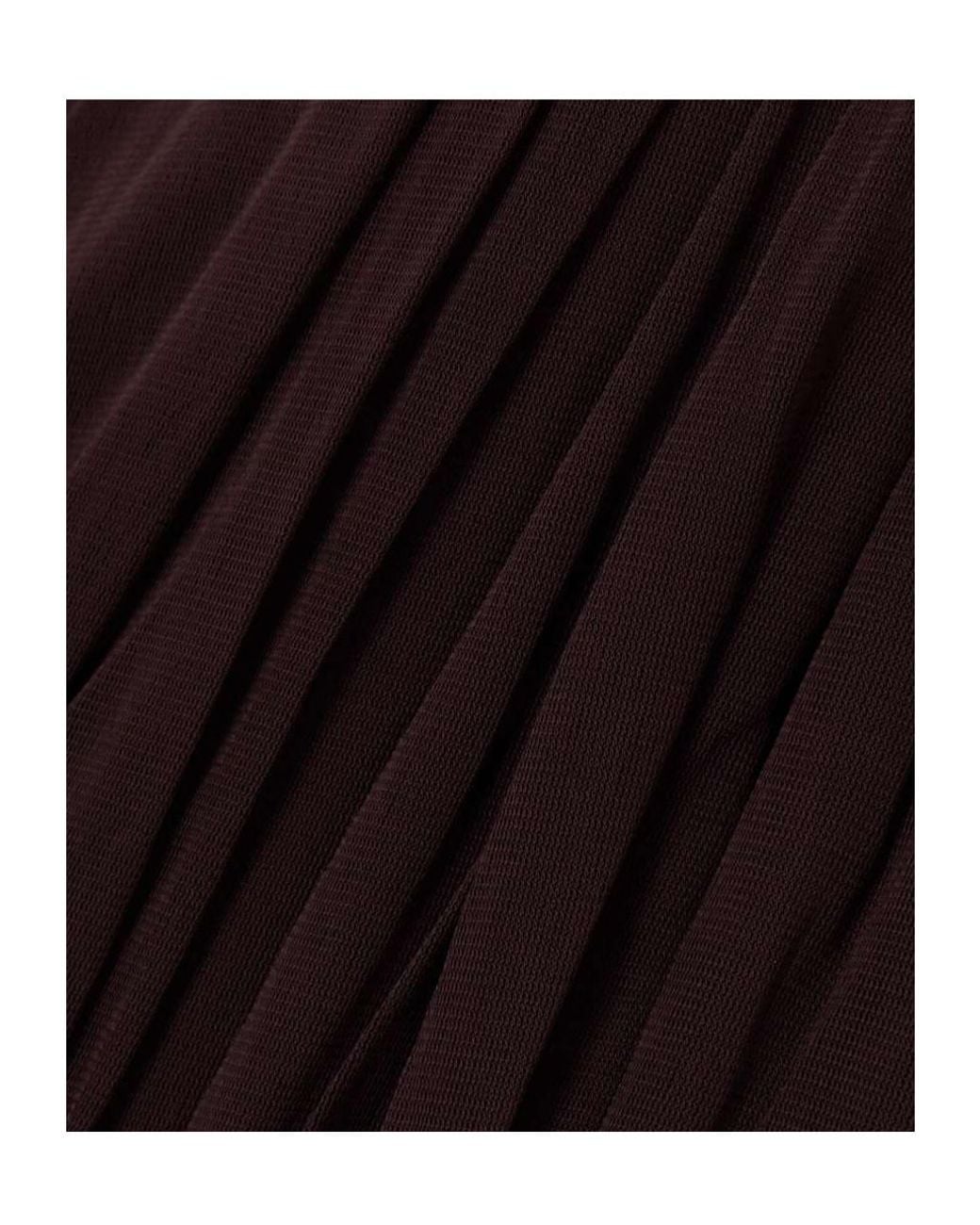 Tory Burch Purple Wrap Design Dress
