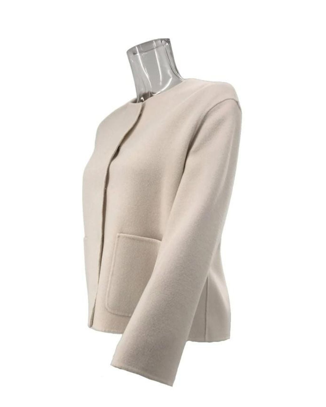 Weekend by Maxmara Gray Long-Sleeved Casual Jacket