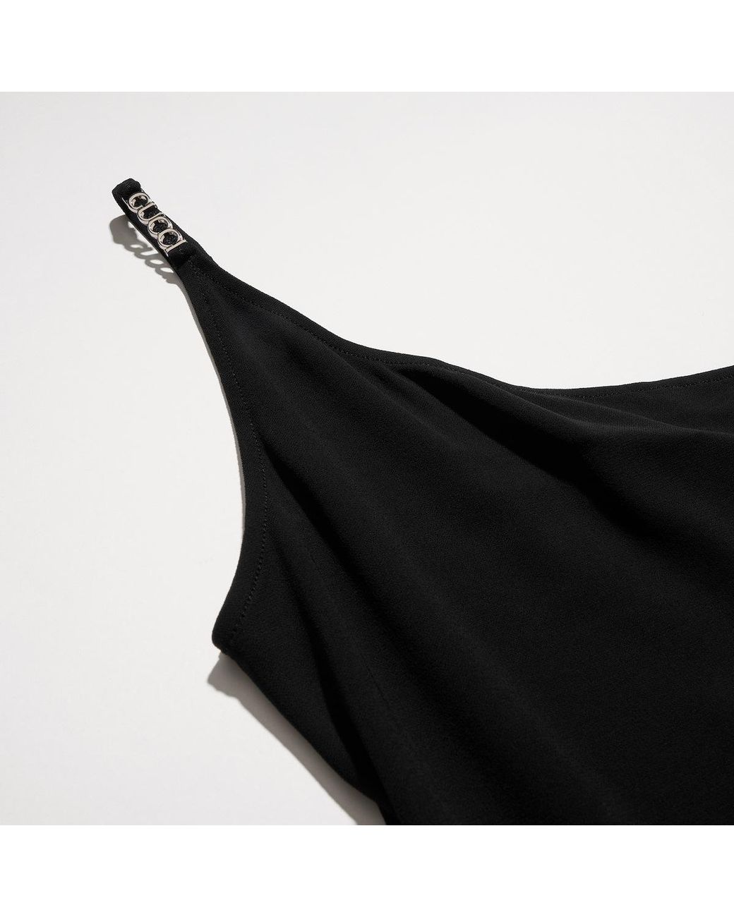 Gucci Black One-Shoulder Dress
